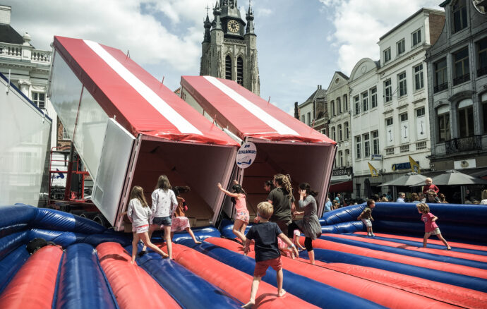 ATRAC op Diepmassief tijdens de Sinksefeesten (Kortrijk)